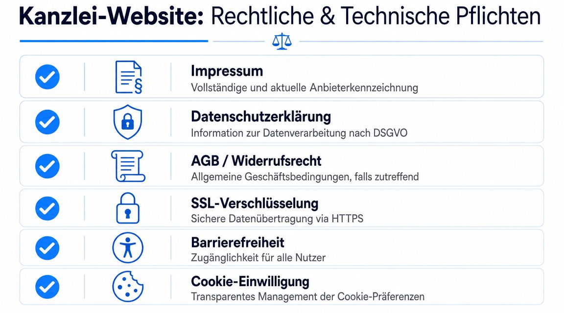 Pflichtprogramm für Kanzleien Rechtliche und technische Vorgaben meistern